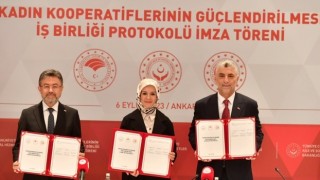 Kadın Kooperatiflerinin Güçlendirilmesi İş Birliği Protokolü İmza Altına Alındı