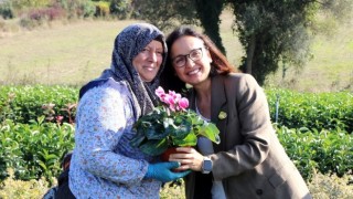 Yalova’lı kadın çiftçiler unutulmadı