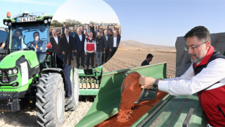 Bakan Yumaklı, Konya'da Tohumlar Toprakla Buluşuyor Programı'na Katıldı