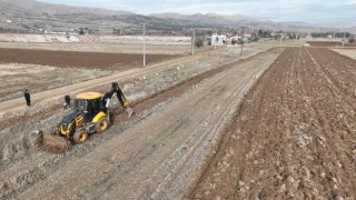 Elmalı Çobanisa Mahallesi’ne kapalı devre sulama sistemi