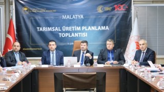 Malatya’da Tarımsal Üretim Planlaması Toplantısı Yapıldı