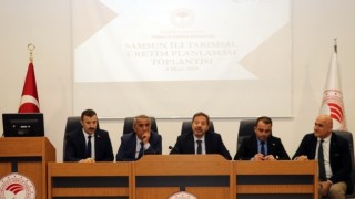 Samsun'da Tarımsal Üretim Planlaması Toplantısı Düzenlendi
