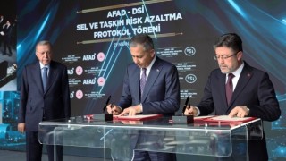 AFAD-DSİ Sel ve Taşkın Risk Azaltma Protokolü İmzalandı