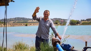 Mersin Büyükşehir'den Çiftçilere 100 KM Sulama Borusu Desteği!