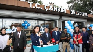 Çankırı Belediyesi ÇANSÜT Süt Ürünleri Satış Ofisini Açtı