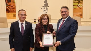 Gaziantep Büyükşehir’de coğrafi işaretler için teşekkür töreni