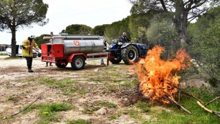 İzmir Büyükşehir Belediyesi 1.018 orman yangınını kontrol etti