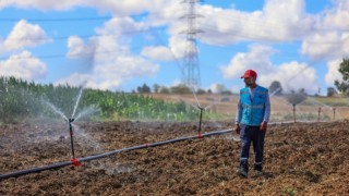 Kocaeli Büyükşehir Belediyesi Toramanlar Sulama Hattını tamamladı
