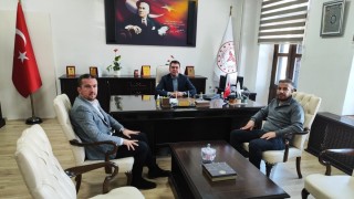 Kars Veteriner Hekimleri Odası İl Sağlık Müdürlüğü’nü ziyaret etti