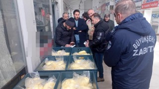 Ordu Büyükşehir Zabıta, Fatsa ve Ünye’de 525 kg yağa el koydu