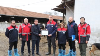 Bafra’daki süt işletmesi Ari statü kazandı