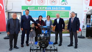 Adıyaman’da %50 Katkılı Tarım Ekipmanı Desteği Verildi