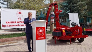 Akşehir Tarım Müdürlüğü KOP destekli ekipman teslim etti
