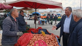 CHP’li Gürer Niğde Pazarı’nda: Üreten, Satan ve Alan Dertli