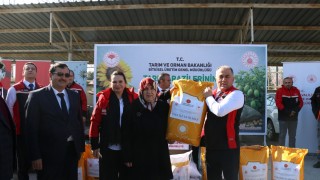 Çorum İl Tarım Müdürlüğü Çiftçilere %50 Hibeli Tohum Dağıttı