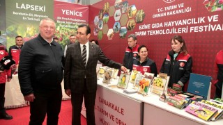 Ezine’de Tarım ve Hayvancılık Festivali Ziyarete Açıldı