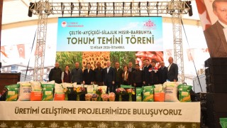 İstanbul’da Ayçiçeği ve Çeltik Tohumu Dağıtımı Yapıldı