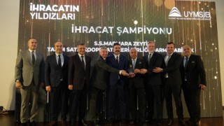Marmarabirlik UYMSİB Ödül Töreninde İhracat Şampiyonu Oldu
