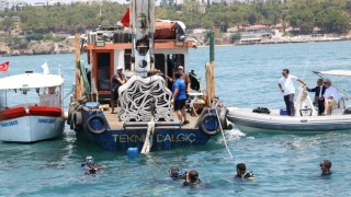 Antalya Valiliği Yapay Resif Projesi'ni kamuoyuna tanıttı