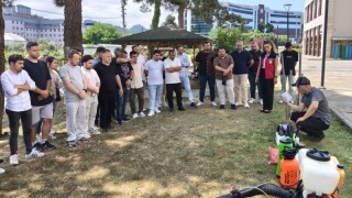 Giresun'da kokarca mücadele ekiplerine biyosidal eğitim verildi