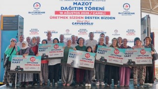 Denizli’de çiftçiye mazot desteği dağıtımı sürüyor