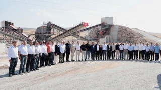 Kayseri Şeker Nevşehir Türkeli'nde taş ocağını hizmete açtı