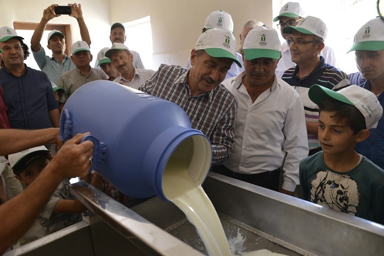 Tepebaşı Belediyesinden Süt Üreticilerine Destek