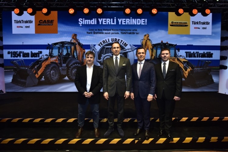 TürkTraktör Ankara’daki Fabrikasında İş Makinesi Üretimine Başlıyor