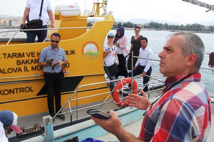 İl Müdürü Basın Mensuplarıyla Birlikte Su Ürünleri Denetimi Yaptı