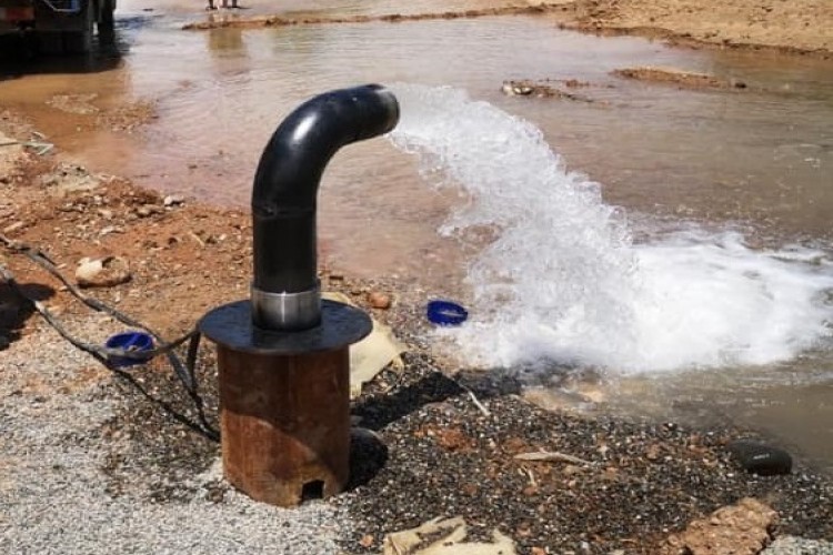 Honaz'da sulama suyuna sondaj desteği
