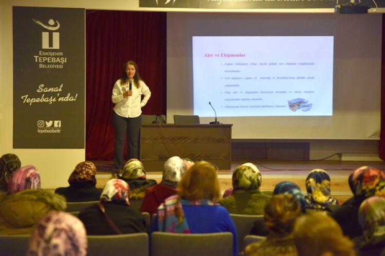 Tepebaşı Belediyesi Tarafından Üreteci Kadınlara Hijyen Ve Tarım Eğitimi Verildi