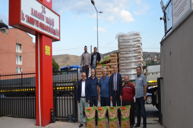 Karabük'te Çiftçilere 380 Ton Sertifikalı Tohum Dağıtıldı
