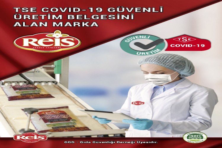 REİS Covid-19 Güvenli Üretim Belgesi Aldı