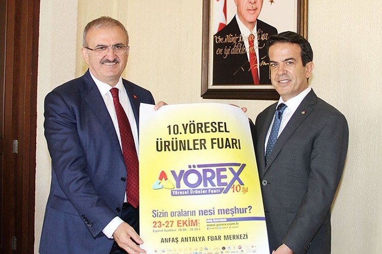 Antalya Valisi Karaloğlu'ndan Yörex’e Tam Destek