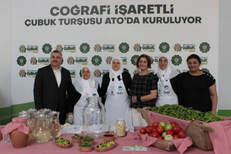 Coğrafi İşaretli Çubuk Turşusu ATO’da El Birliğiyle Kuruldu