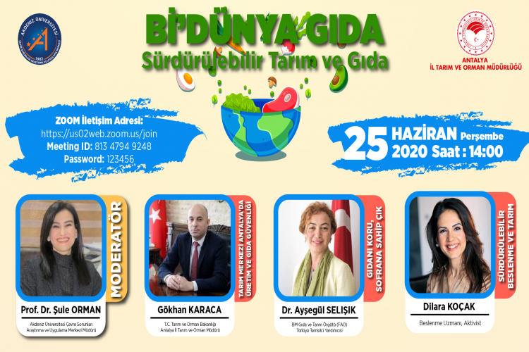 Antalya’da Online Gıda Paneli Düzenleniyor