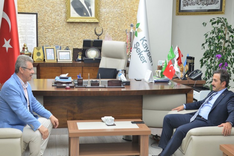 Tarım Bakan Yardımcısı Mustafa Aksu, Kayseri Şeker’i ziyaret etti