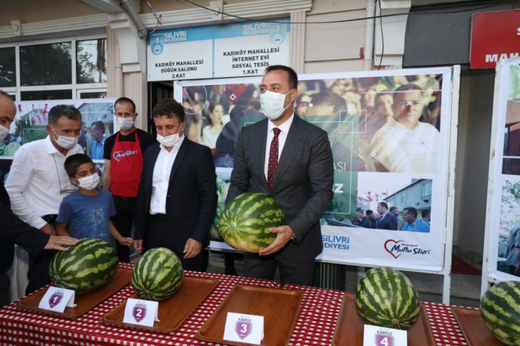 Silivri Kadıköy’de en iyi karpuz üreticileri yarıştı