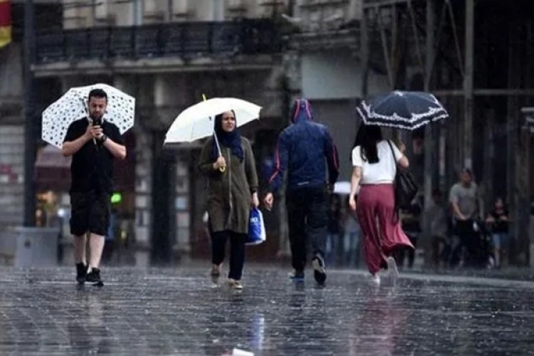 Meteoroloji'den gök gürültülü sağanak yağış uyarısı