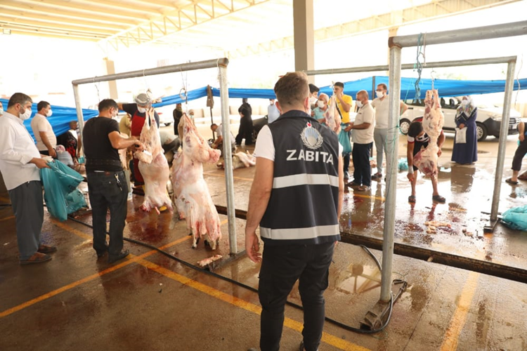 Büyükşehir’den kurban kesim yerlerine sıkı denetim