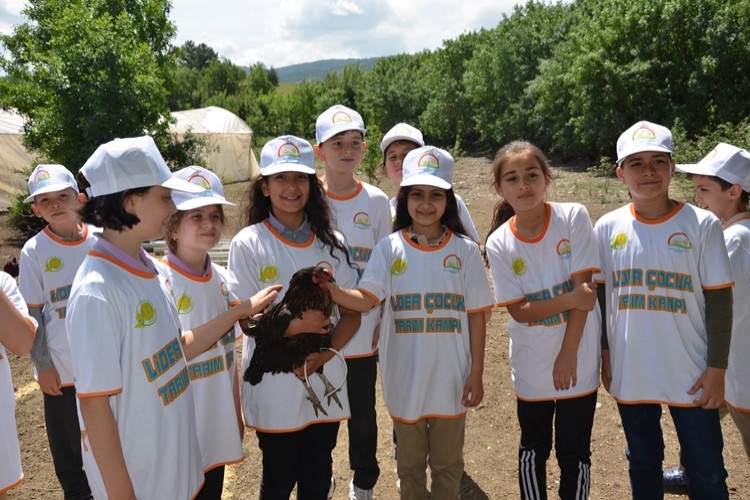 Karabük’te Lider Çocuk Tarım Kampı Bitti
