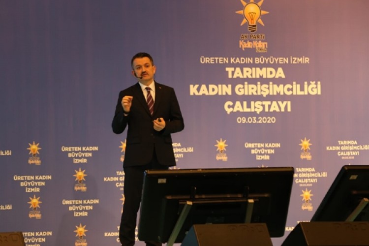 Bakan Pakdemirli: “Kadınların Tarım Alanında İş Gücüne Katılımını Artırmamız Lazım”